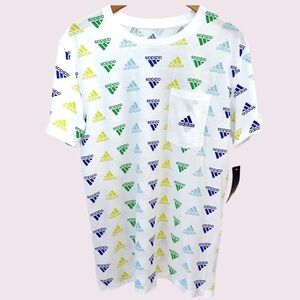 Nwt adidas logo tee